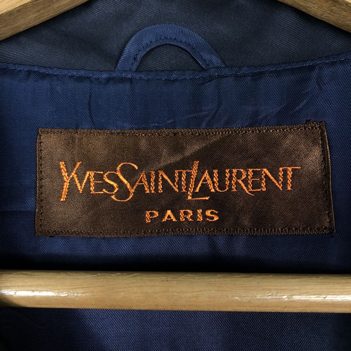 Designer × Japanese Brand × Yves Saint Laurent 📌Vintage Long Jacket Yves Saint Laurent Paris Size US M / EU 48-50 / 2 - 18 Thumbnail