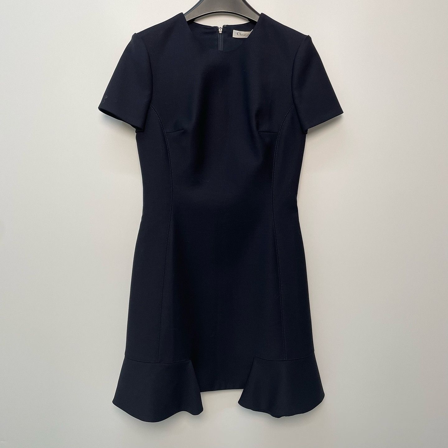 Dior Christian Dior Wool Blend Mini Dress Size 38 Size S / US 4 / IT 40 - 1 Thumbnail