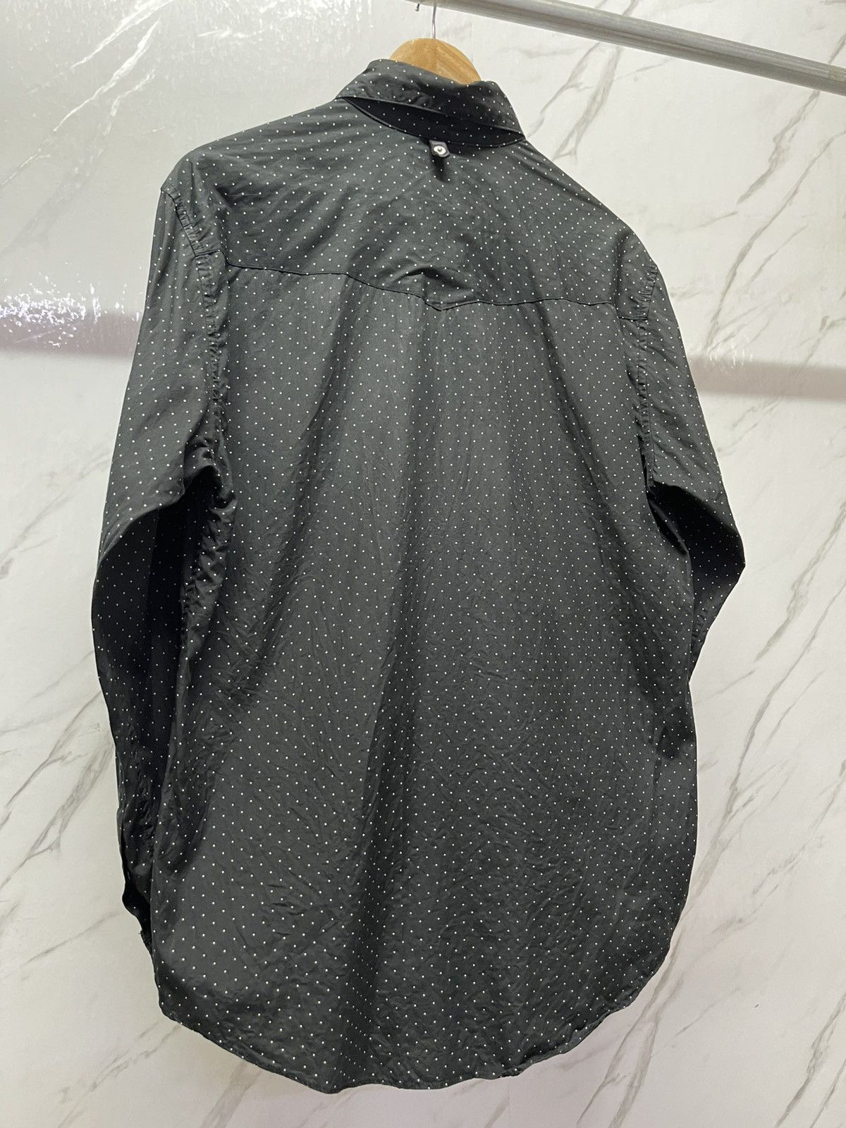 Visvim Visvim Polka dot Button Up Long Sleeve Tshirt (M) Size US M / EU 48-50 / 2 - 10 Thumbnail