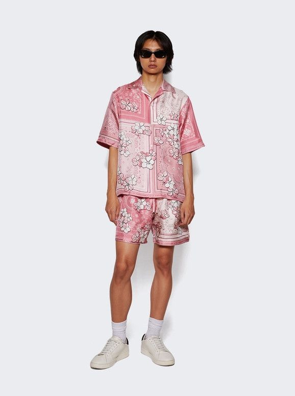 Amiri o1s1wg110825 Bandana Floral Short in Multicolor Size US 36 / EU 52 - 2 Thumbnail