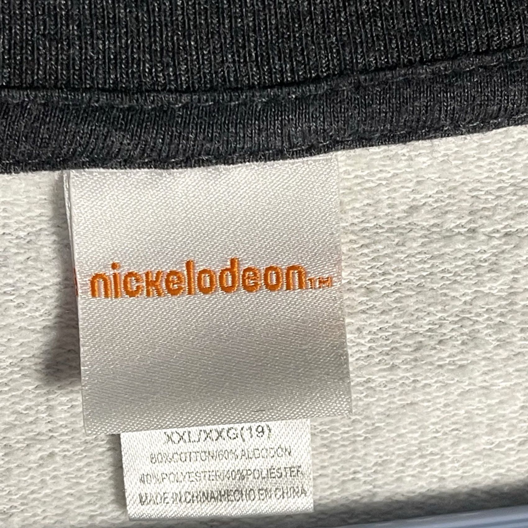Nickelodeon Nickelodeon TMNT Retro Sweat Shirt 2XL White Black Crew Neck Unisex Adults 2015 Heroes in a Half Shell Size US XXL / EU 58 / 5 - 4 Thumbnail