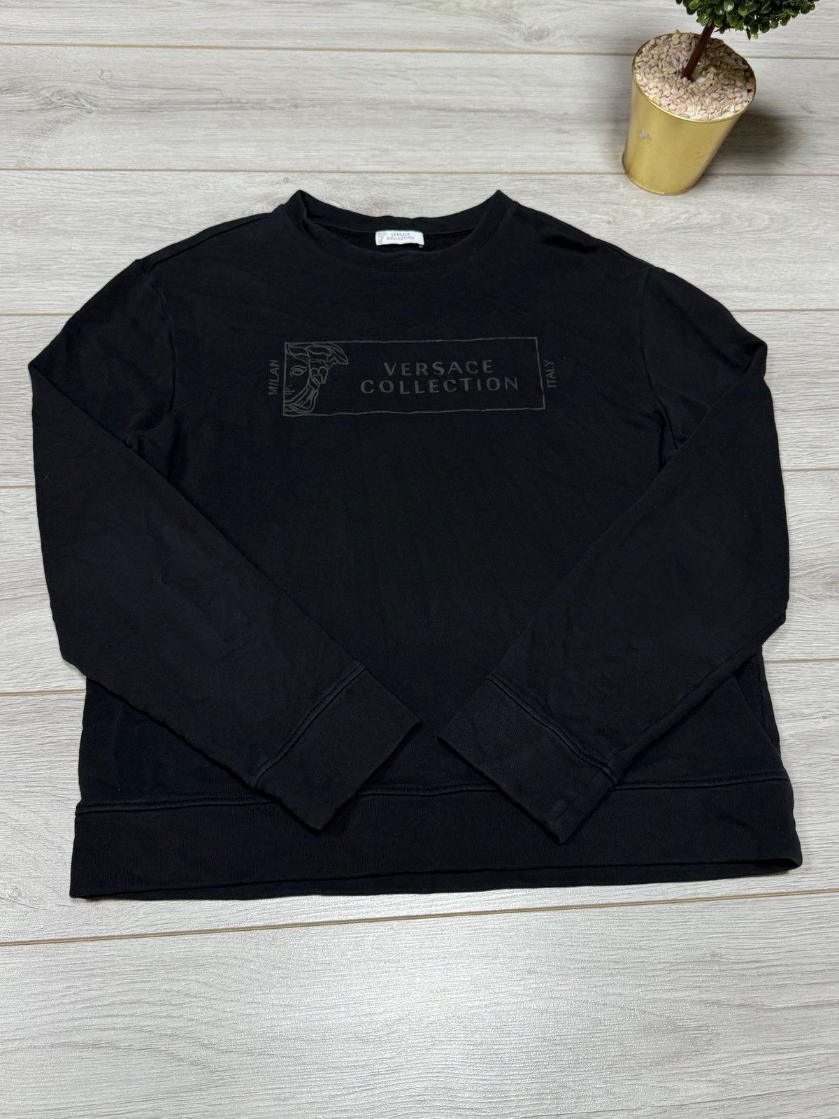 Versace Versace medusa big box logo sweatshirt Size US XXL / EU 58 / 5 - 6 Thumbnail