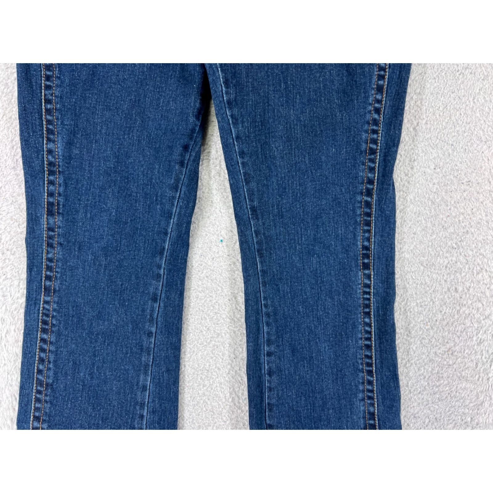 Calvin Klein Calvin Klein Jeans Womens Bootcut Blue Denim 30 28x27 Regular Stretch Comfortable Size 30" / US 8 / IT 44 - 3 Thumbnail