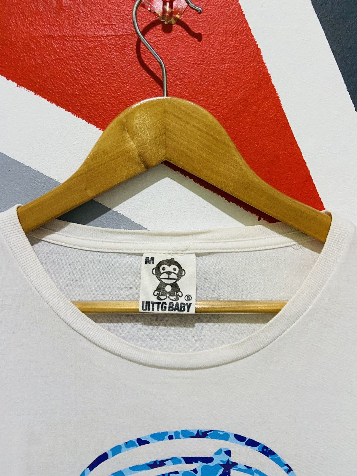 Japanese Brand Uittg Baby 3/4 Sleeve Tee Size US M / EU 48-50 / 2 - 4 Thumbnail