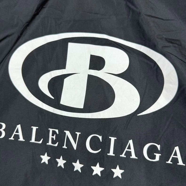 Balenciaga Balenciaga FW21 Letter Pattern Relaxed Stand Collar Long S Size US S / EU 44-46 / 1 - 6 Thumbnail