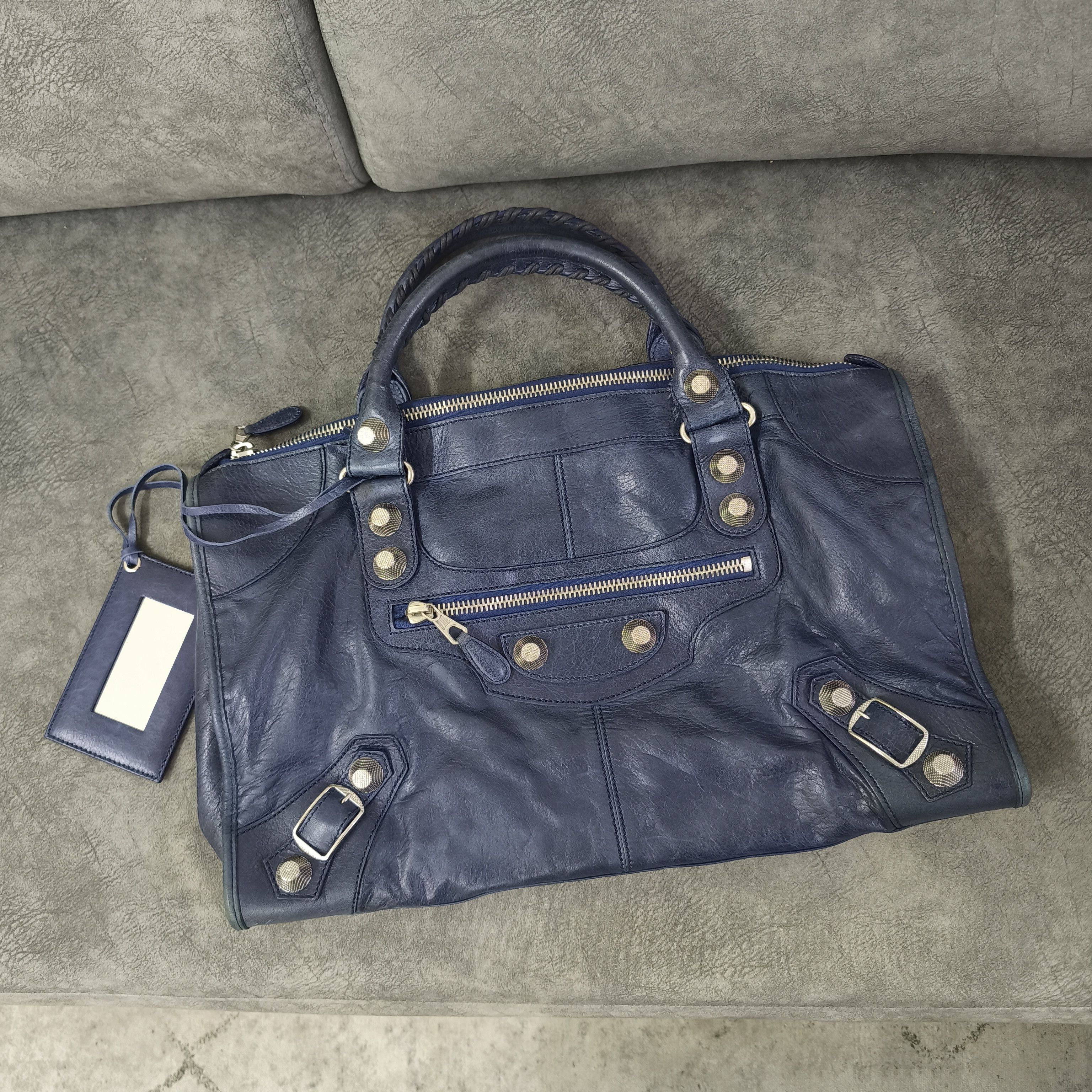 Balenciaga Balenciaga 2000s - Work City Motorcycle Bag Lambskin Size ONE SIZE - 11 Thumbnail