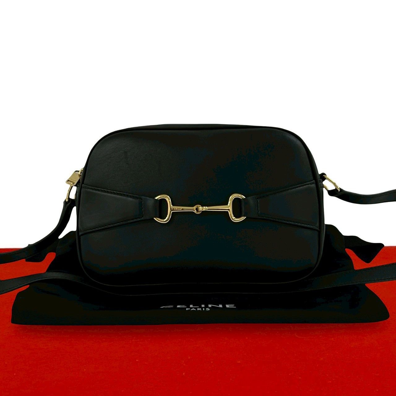 Celine Celine CELINE Cressy Small Leather Shoulder Bag Leather Shoulder Bag DUTY FREE for USA Size ONE SIZE - 1 Thumbnail