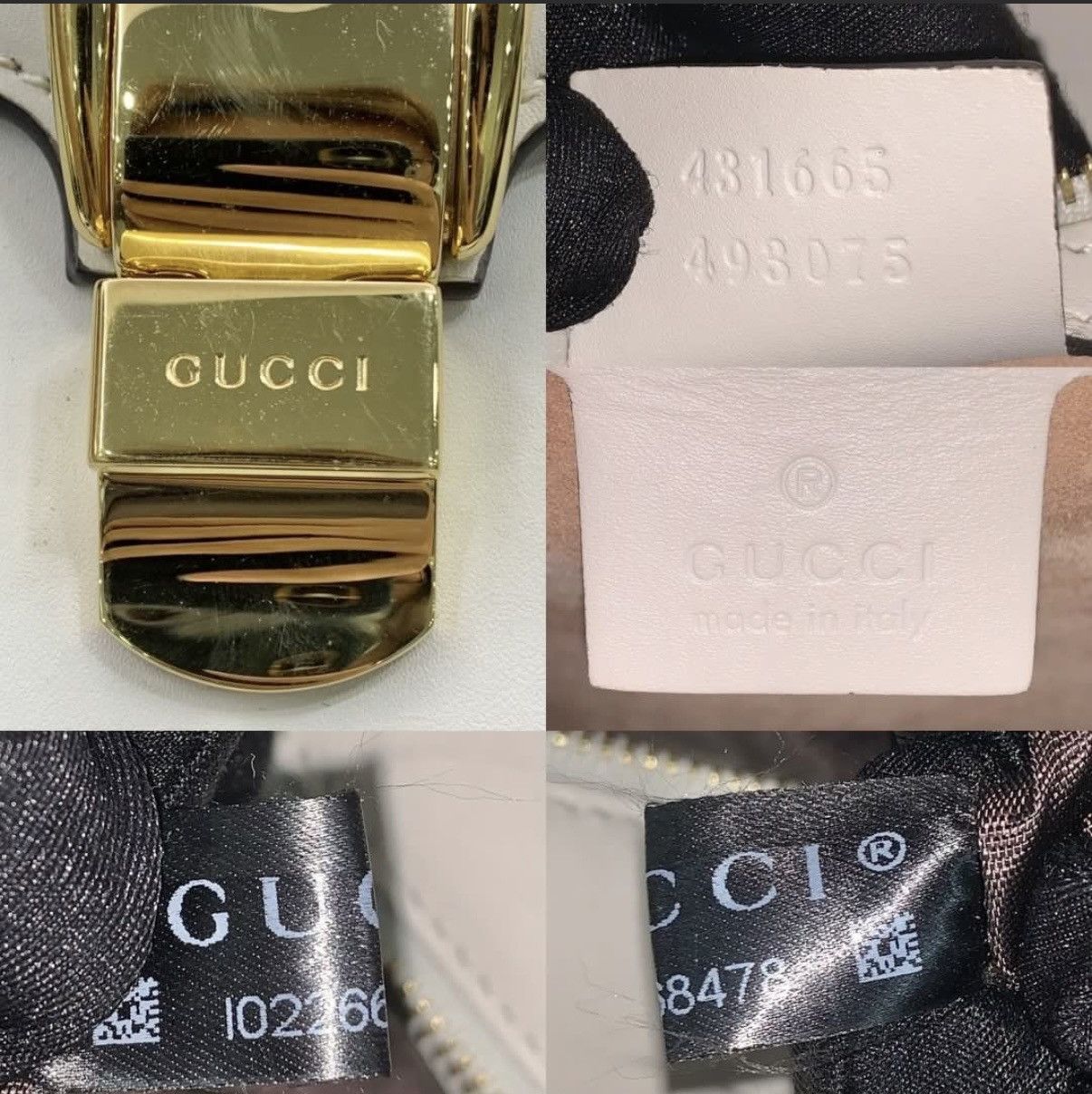 Gucci Gucci Sylvie Floral Embroidered Medium Top-Handle Bag Size ONE SIZE - 11 Thumbnail