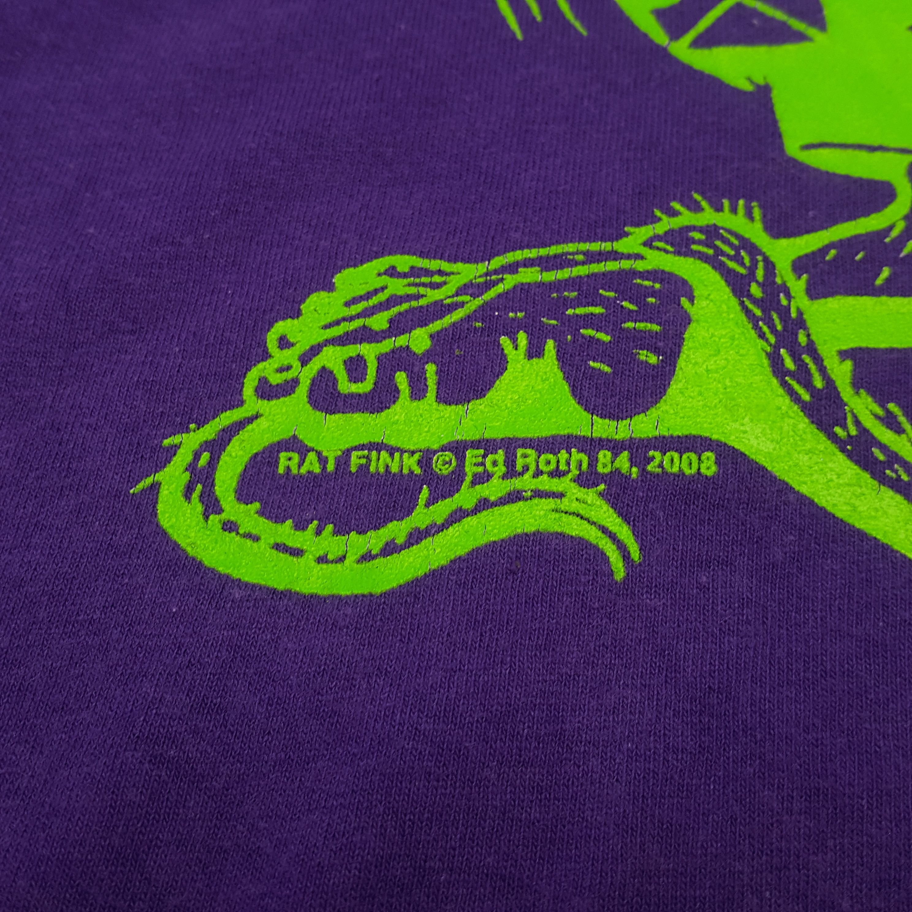 Vintage Rat Fink Band Tshirt RR24 Size US M / EU 48-50 / 2 - 6 Thumbnail