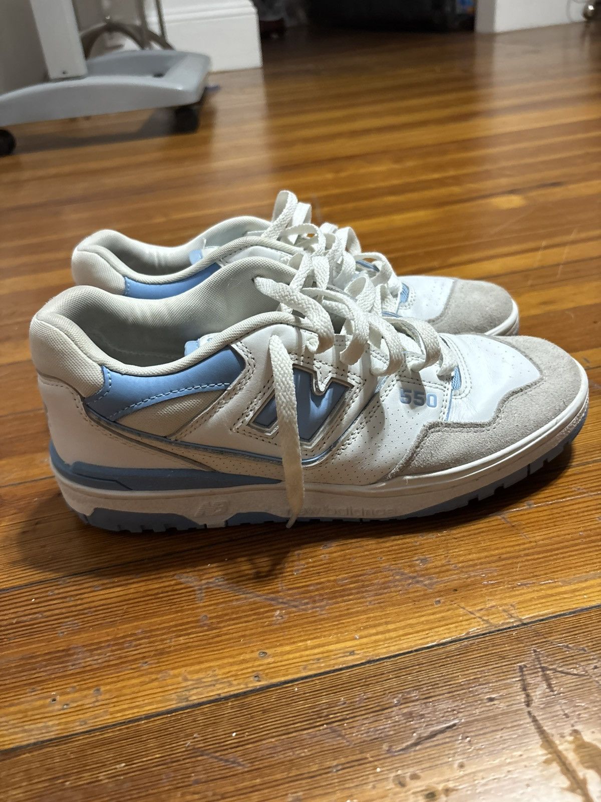 New Balance New balance 550 white blue haze Size US 9 / EU 42 - 2 Thumbnail