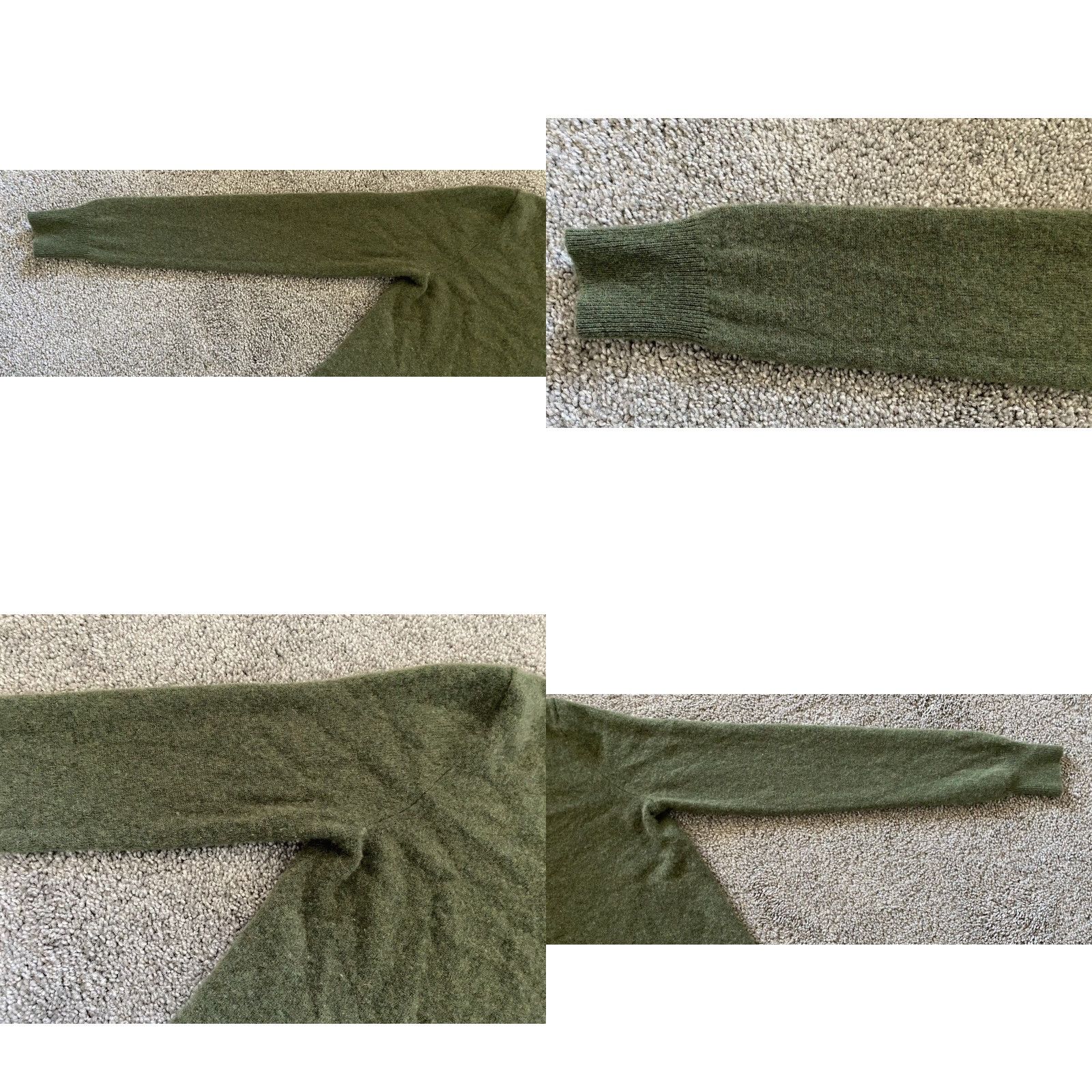 Saks Fifth Avenue Saks Fifth Avenue 100% Cashmere Sweater Womens Small Petite S/P Green Long Sleeve Pullover Sweater Women Mens? Size S / US 4 / IT 40 - 8 Thumbnail