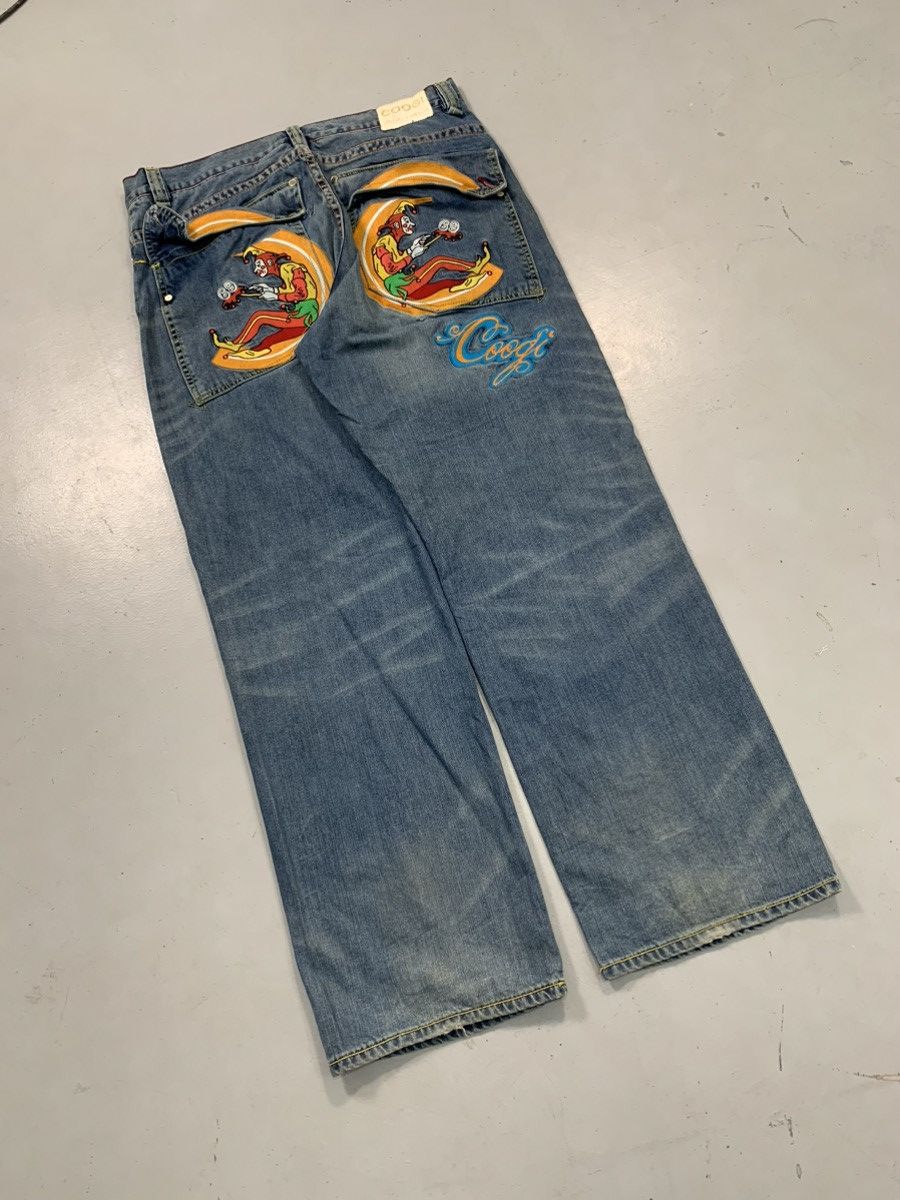 Coogi Vintage Coogi crazy joker embroidered denim Size US 36 / EU 52 - 1 Thumbnail