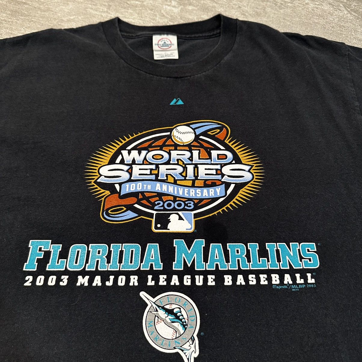 Delta × MLB × Vintage Vintage Florida Marlins 2003 World Series Champion Shirt Y2K Size US L / EU 52-54 / 3 - 2 Thumbnail