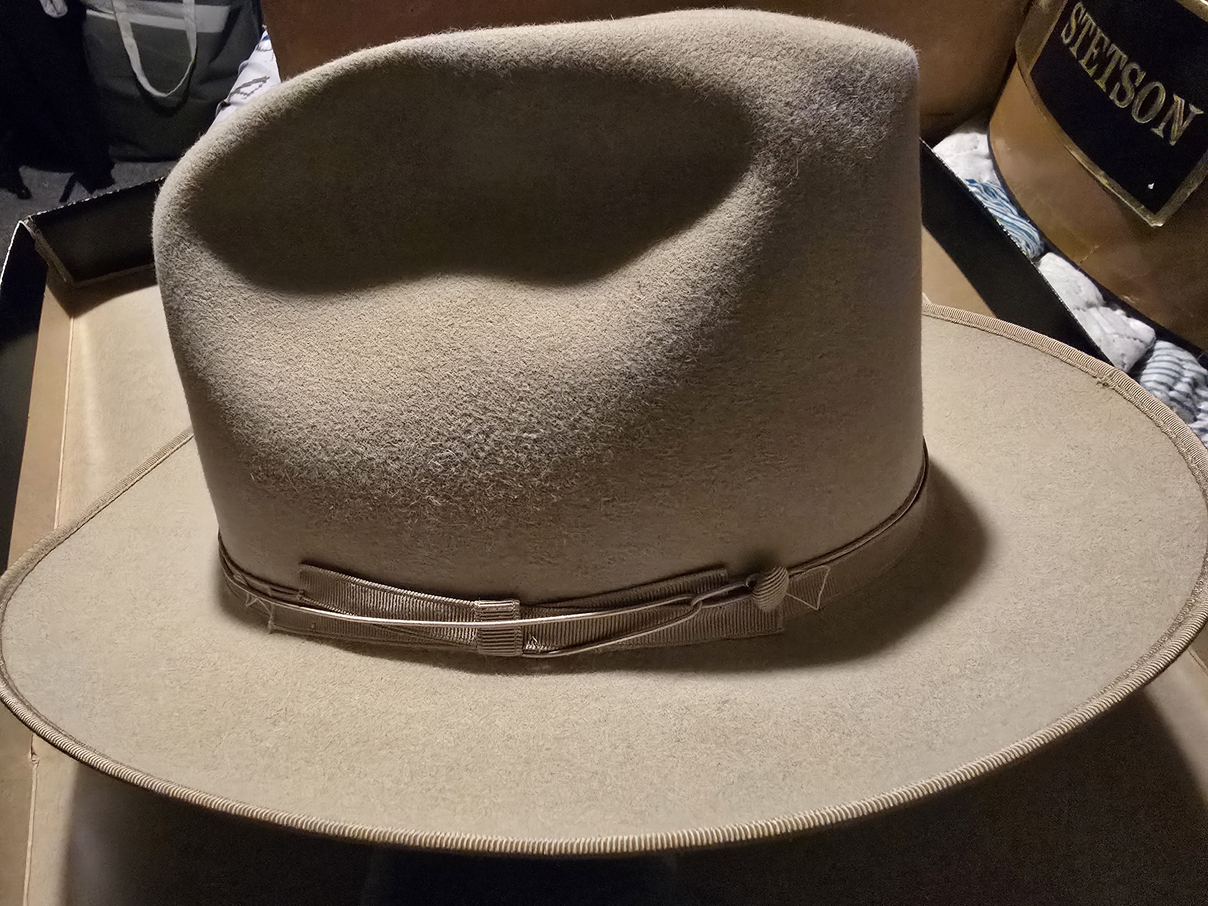 Borsalino Vintage Borsalino Alessandria fedora, 7 1/8, Johnny Depp Size ONE SIZE - 4 Thumbnail