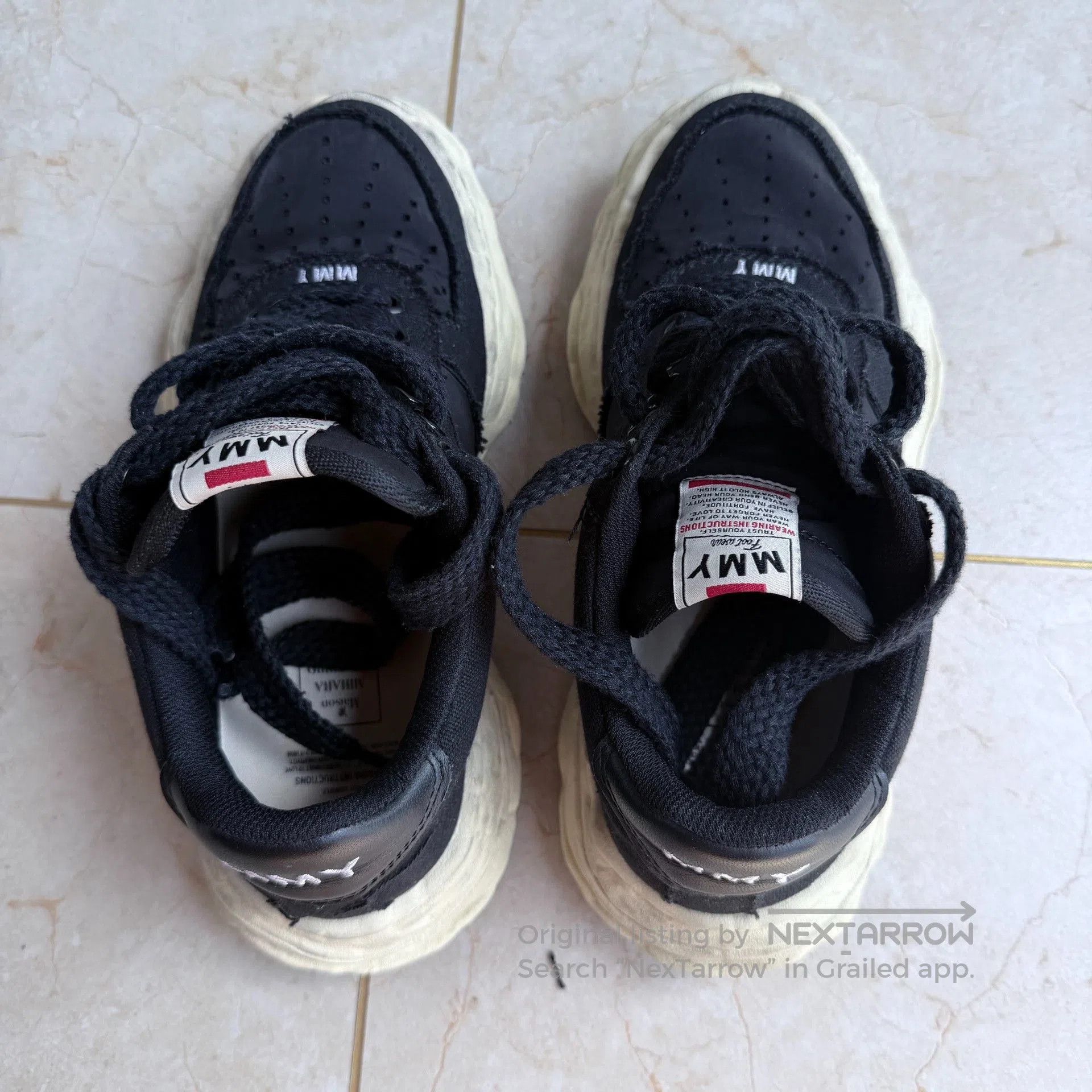 Maison MIHARA YASUHIRO Maison Mihara MMY Distressed Sneakers. Size US 7 / EU 40 - 4 Thumbnail