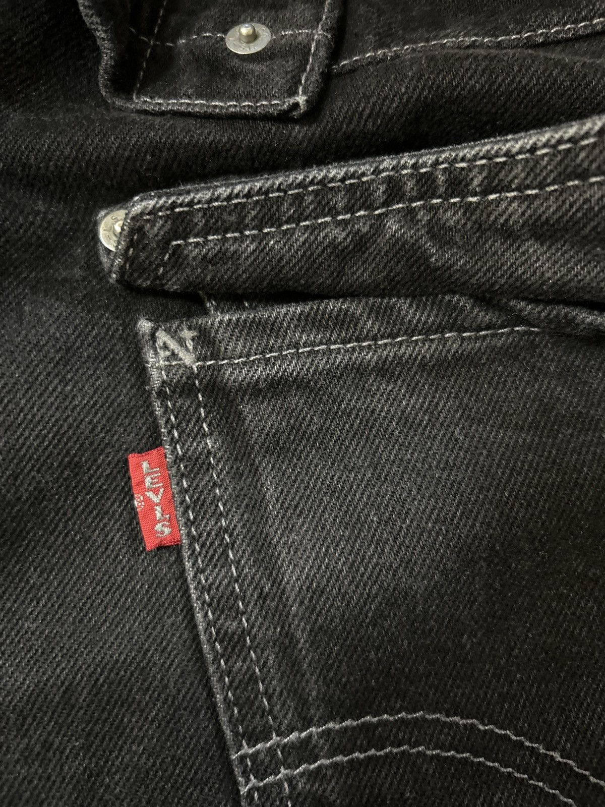 Kiko Kostadinov × Levi's Kiko Kostadinov x Levi's Articulated Knee Black Denim 34x31 Size US 34 / EU 50 - 9 Thumbnail