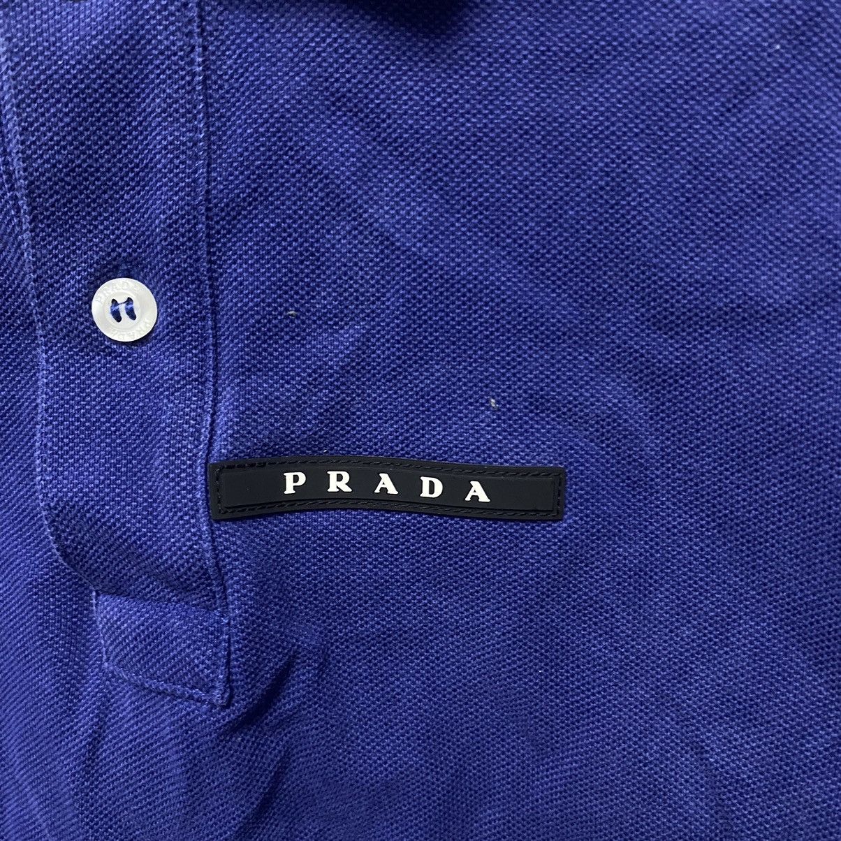 Prada Vintage Prada Polo Shirt Luxury Rare Size US S / EU 44-46 / 1 - 5 Thumbnail