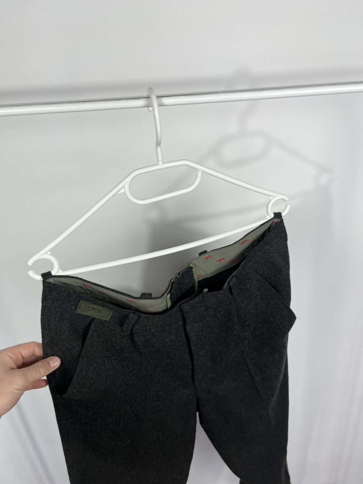 Other Vintage Wool Trousers Pants Size 46 Classic Tailored Size US 30 / EU 46 - 5 Thumbnail