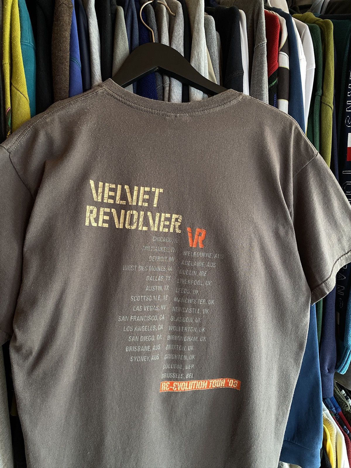 Band Tees VINTAGE VELVET REVOLVER TOUR T-SHIRT Y2k Size US L / EU 52-54 / 3 - 4 Thumbnail