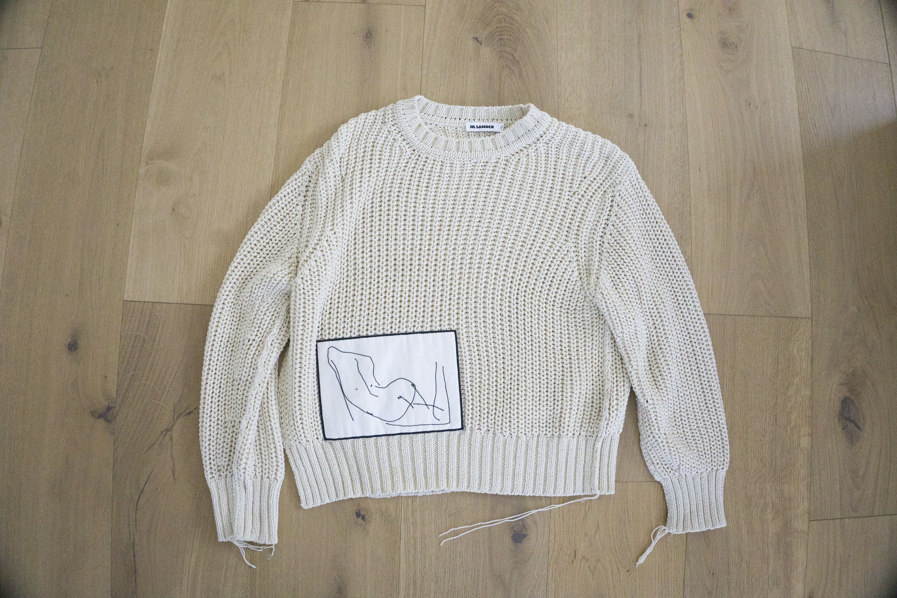 Jil Sander SS19 Abstract Body Knit Size US M / EU 48-50 / 2 - 1 Thumbnail