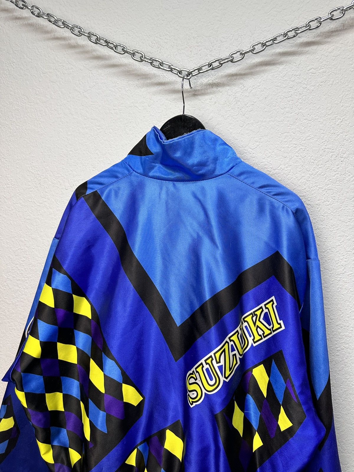 NASCAR Racing Jacket Moto Vodafone F1 Nascar Leather Red Bull Lucky Size US XL / EU 56 / 4 - 14 Thumbnail