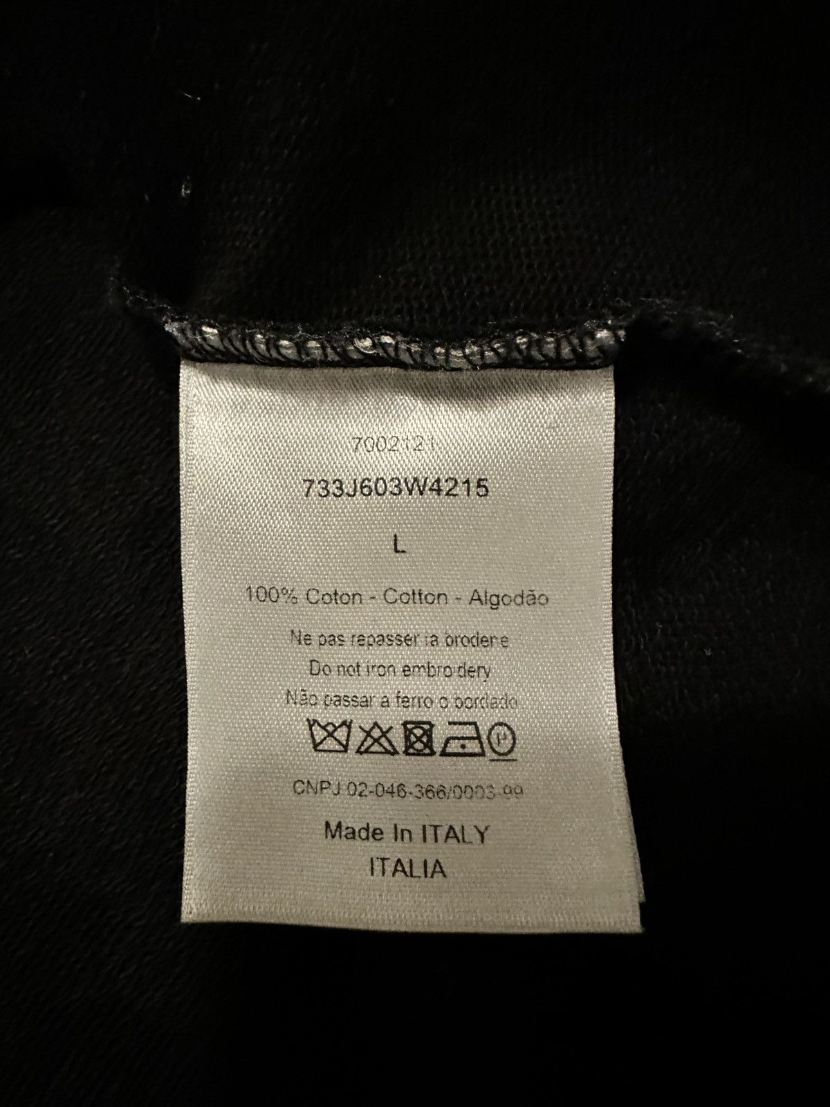 Dior Dior t-shirt with sequined bees Size US L / EU 52-54 / 3 - 9 Thumbnail