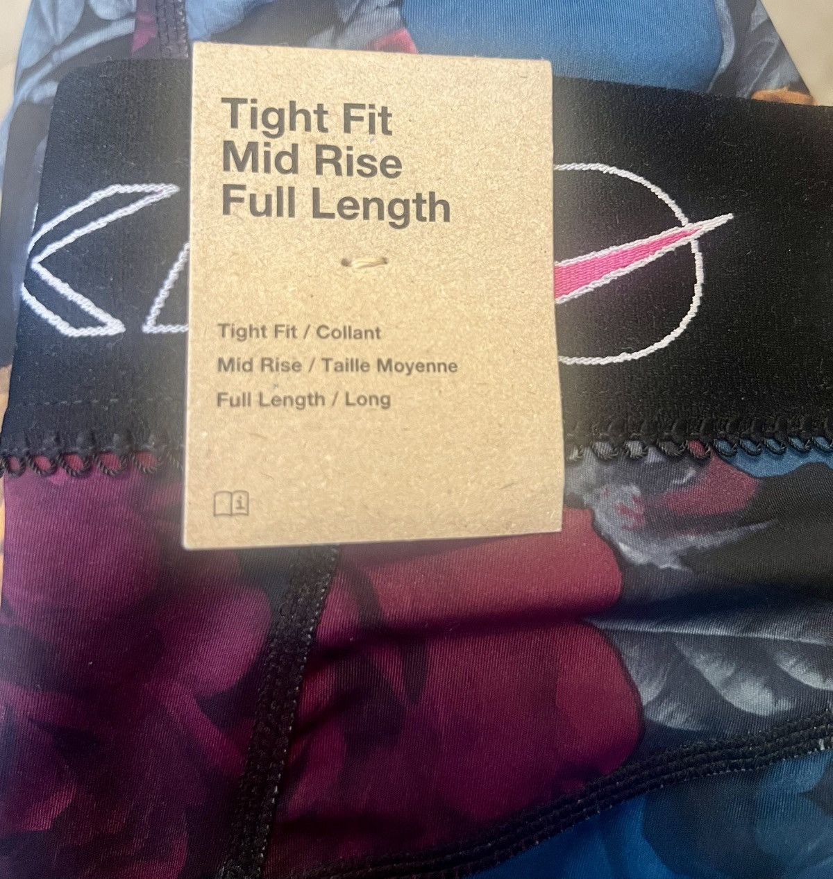 Nike Authentic Nike Dri-Fit tight fit floral print leggings med Size 28" / US 6 / IT 42 - 5 Thumbnail