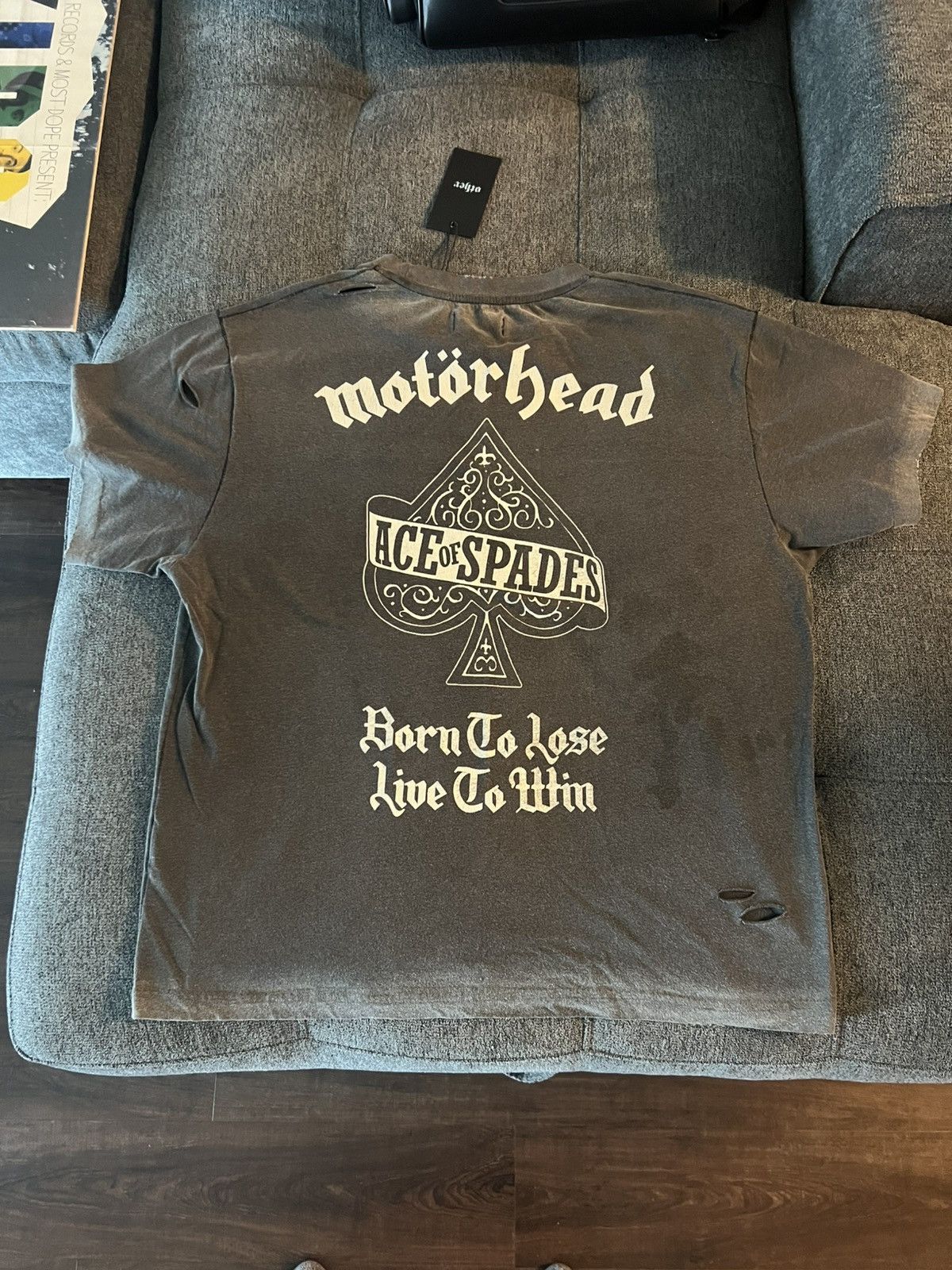 Other UK Other UK Motörhead Ace of Spades T-Shirt Gray Distressed Size US M / EU 48-50 / 2 - 3 Thumbnail