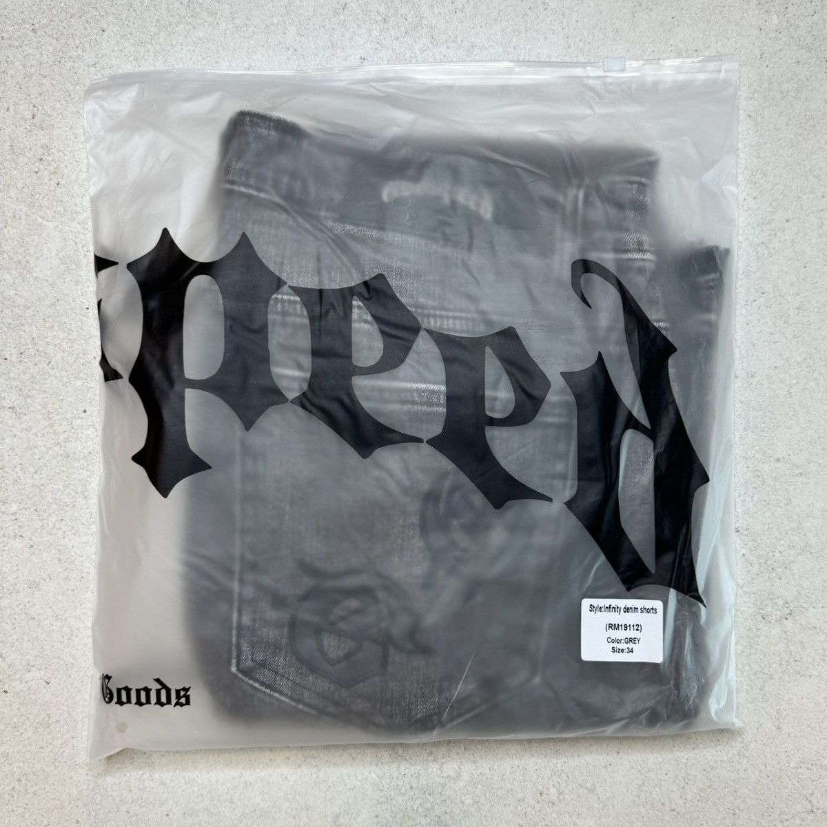 Godspeed Godspeed infinity denim shorts grey SIZE 34 Size US 34 / EU 50 - 3 Thumbnail