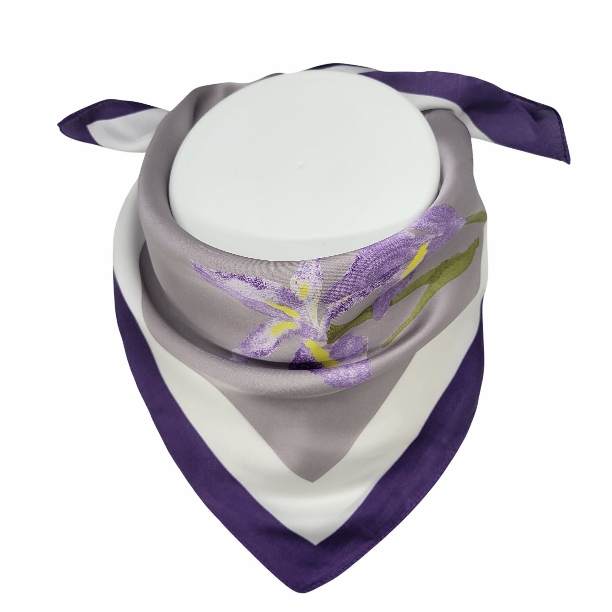 Other ⭐New Elegant Silky Square Scarf Bandana Handkerchief Soft Lu Size ONE SIZE - 2 Thumbnail
