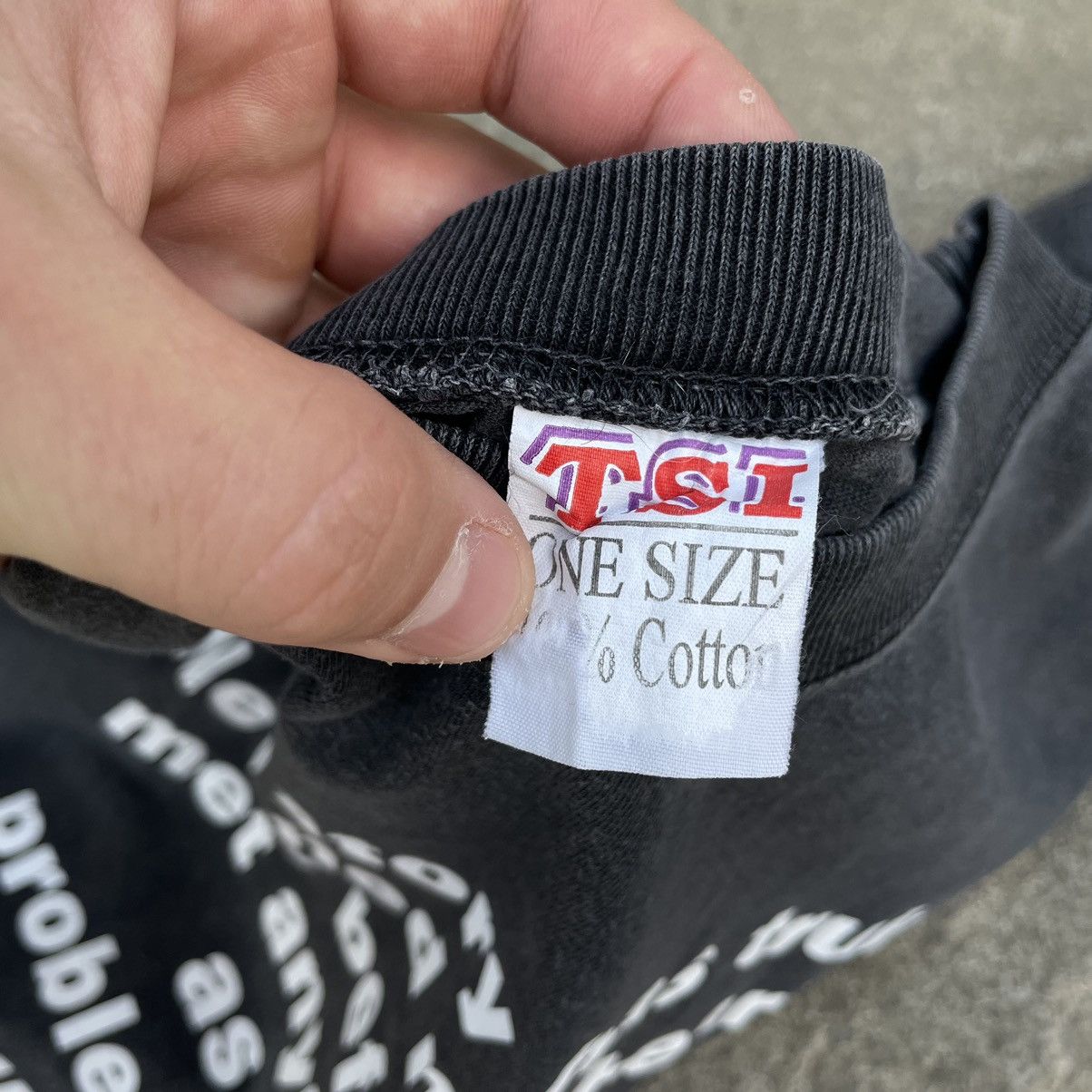 Vintage Vintage T-shirts Joke Y2K 90s Style USA Size US L / EU 52-54 / 3 - 7 Thumbnail
