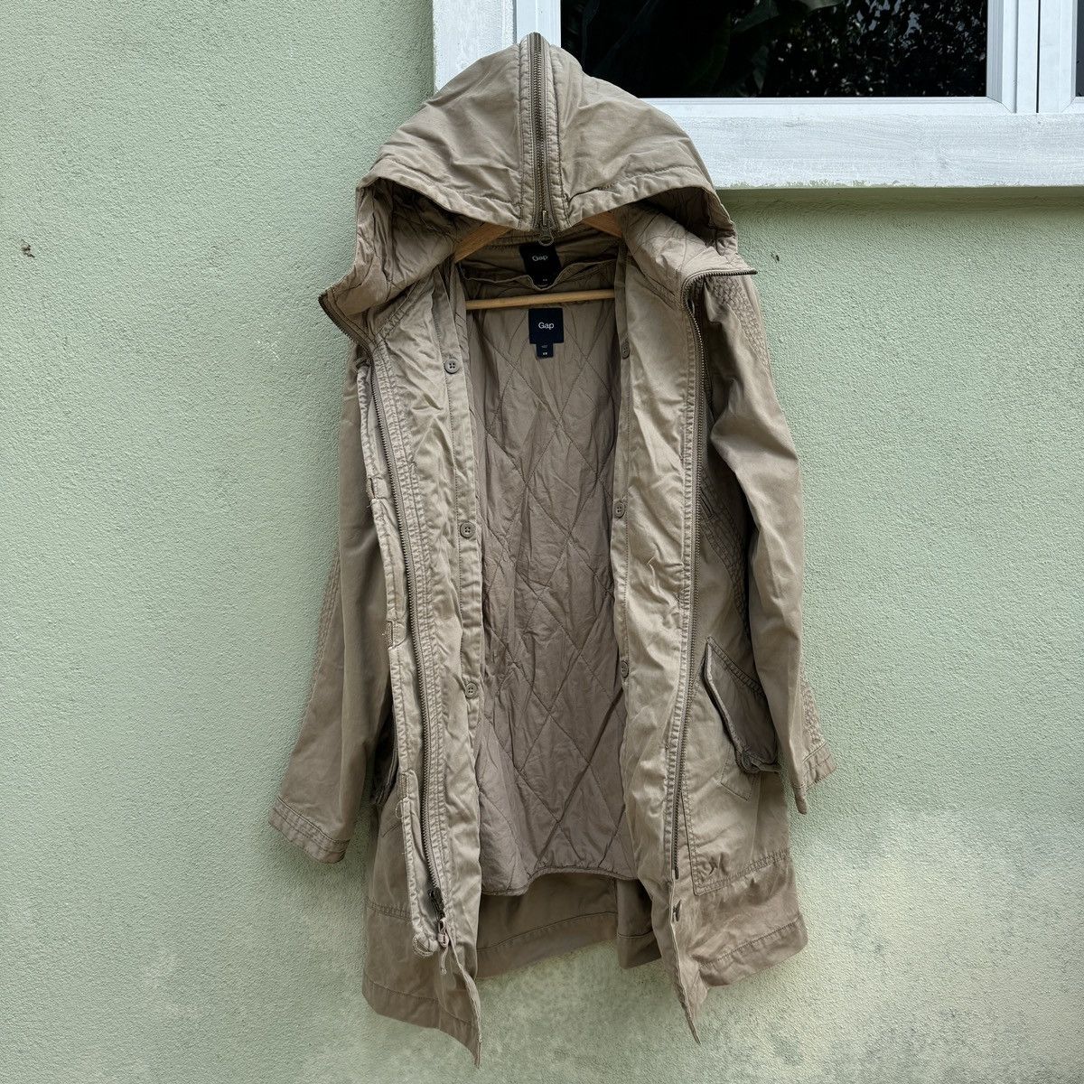 Gap GAP Utility Quilted Inner Parka/Jacket Size US XS / EU 42 / 0 - 3 Thumbnail