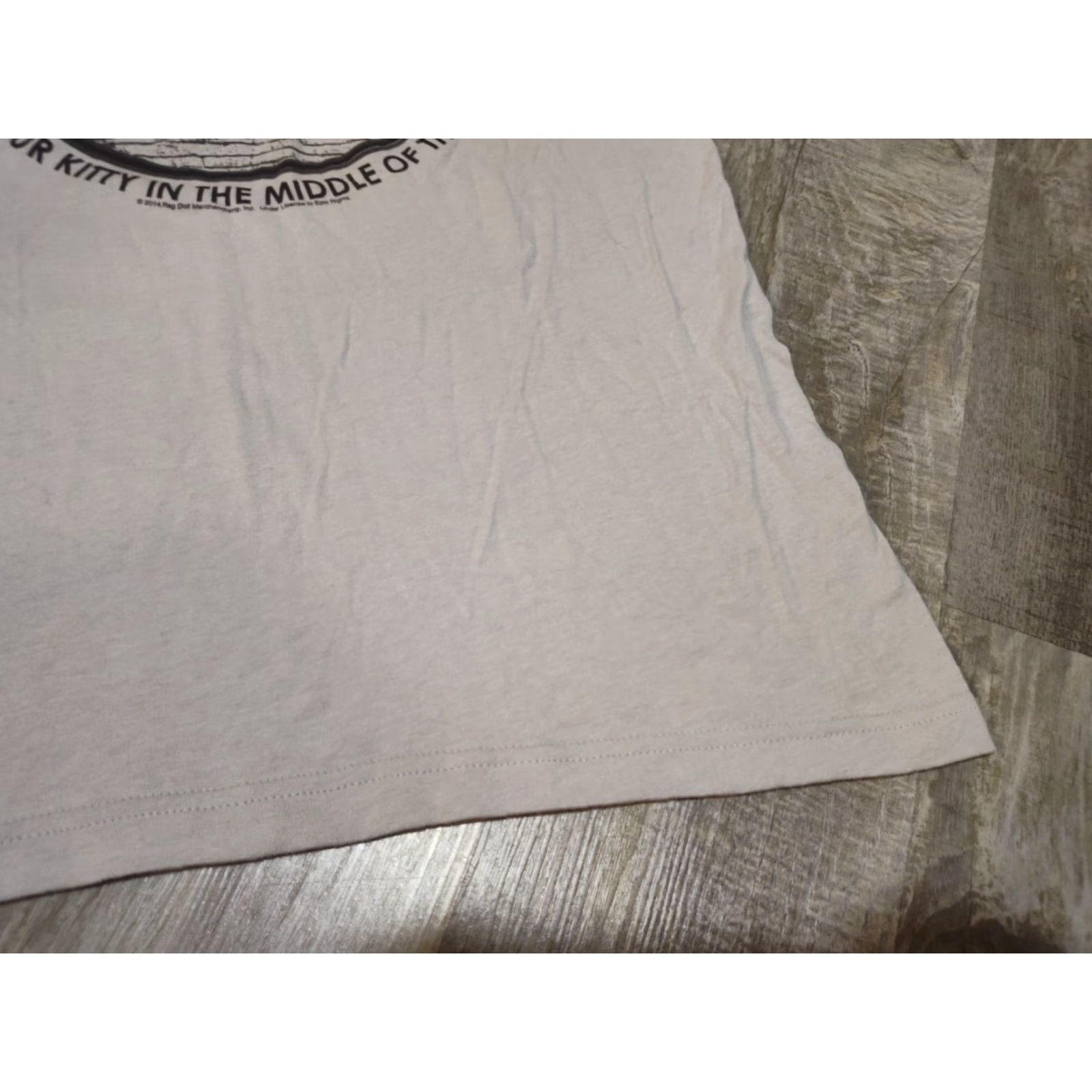 Tultex Aerosmith Graphic Print T-Shirt Men Large Cream Rock Band Tee Size US L / EU 52-54 / 3 - 3 Thumbnail