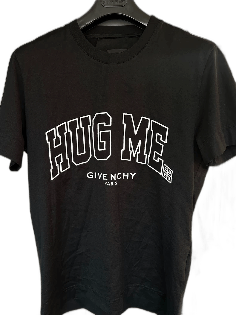 Givenchy Givenchy Givenchy Logo Black Short Sleeve TShirt -2507 Size US M / EU 48-50 / 2 - 1 Thumbnail