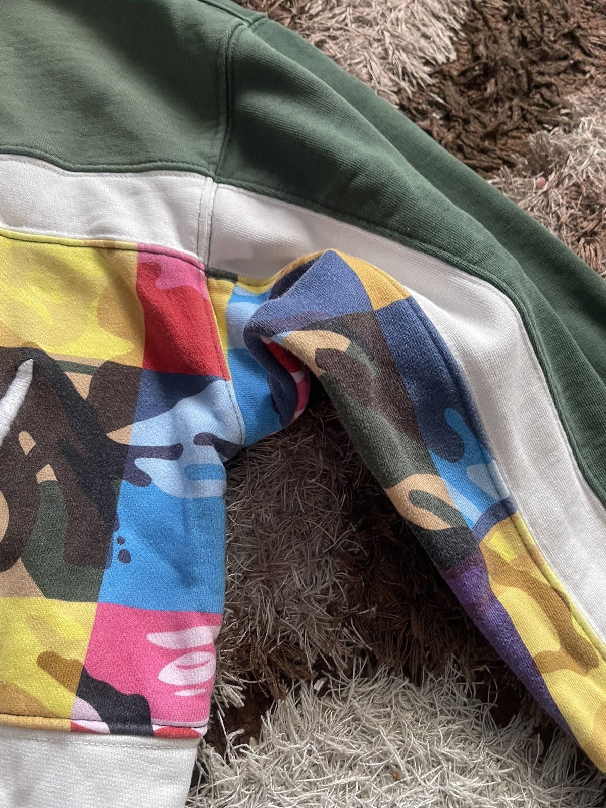 Bape 🇯🇵AAPE UNVS BY A BATHING APE EMBROIDERY CREWNECK Size US M / EU 48-50 / 2 - 6 Thumbnail