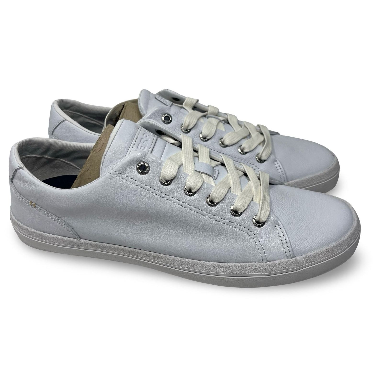 Sperry New Sperry Striper II LTT Leather White Sneaker sz 10 Size US 10 / EU 43 - 1 Thumbnail