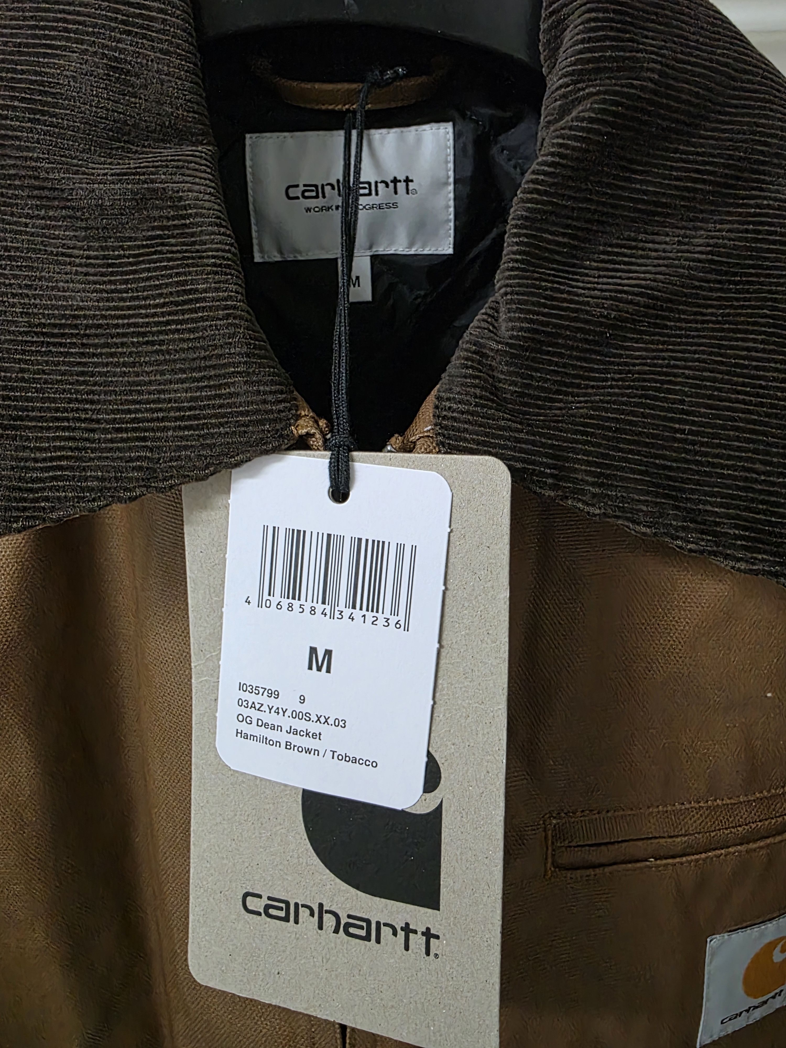 Carhartt Wip Carhartt WIP OG Dean Jacket Brown Size US M / EU 48-50 / 2 - 2 Thumbnail