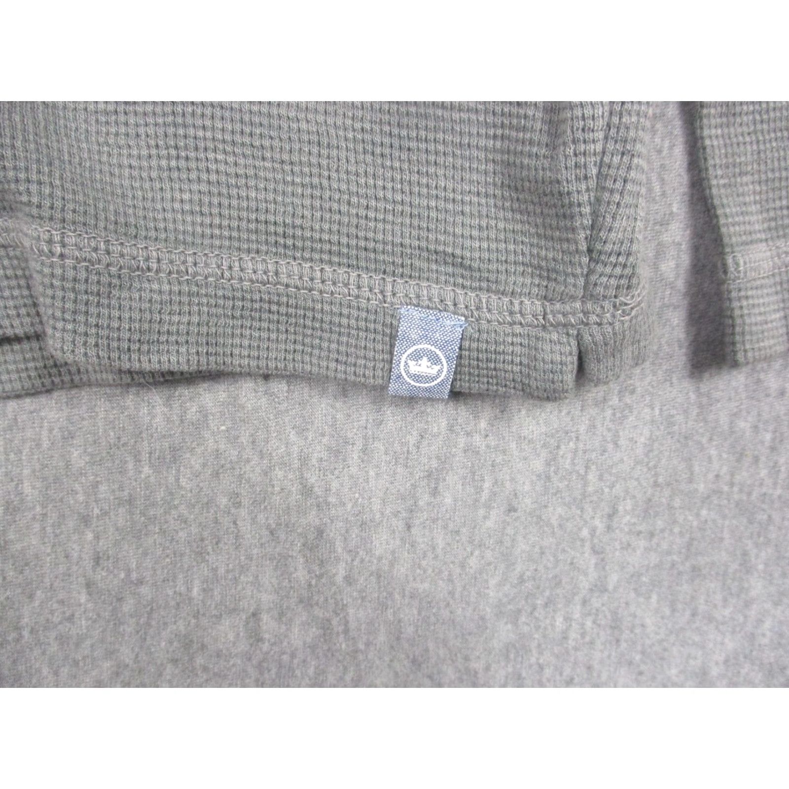 Peter Millar Peter Millar Seaside Sweater Large Gray 1/4 Zip Mock Neck Waffle Knit Mens Size US L / EU 52-54 / 3 - 2 Thumbnail