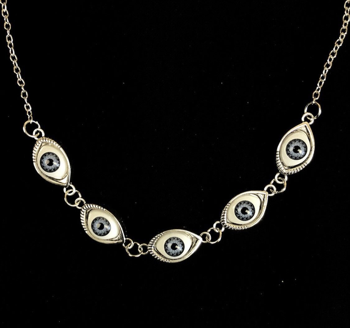 Jewelry Eye Ball Chain Necklace Size ONE SIZE - 2 Thumbnail