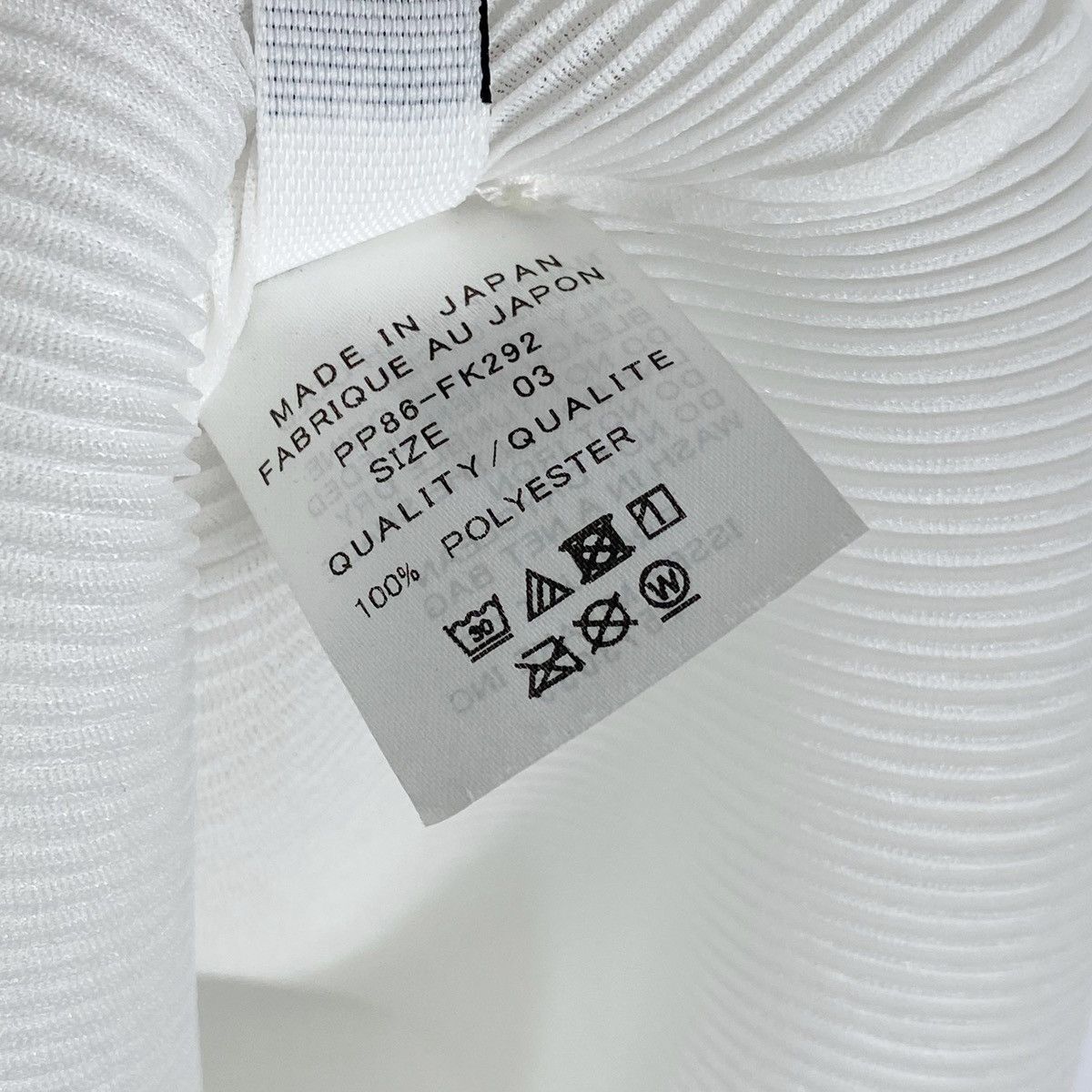 Issey Miyake × Pleats Please Issey Miyake Vintage Issey Miyake Pleats Please Shirt Size M / US 6-8 / IT 42-44 - 6 Thumbnail