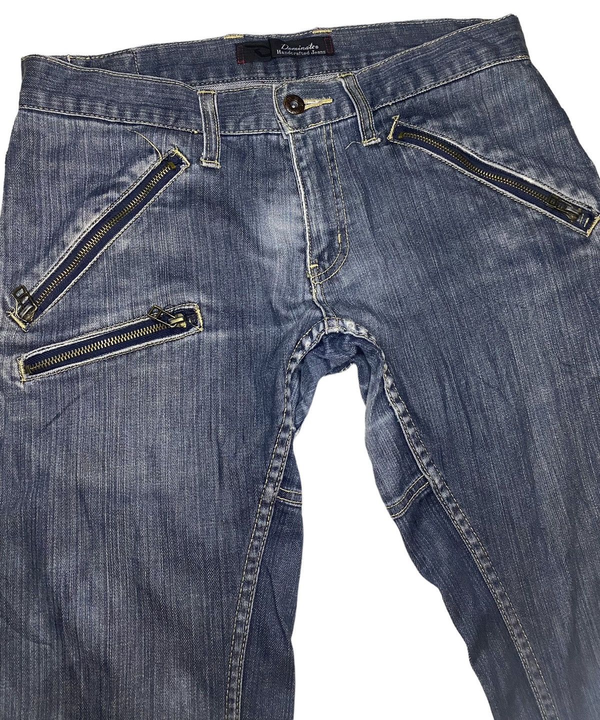 Vintage Japanese Dominate Handcrafted Jeans Denim