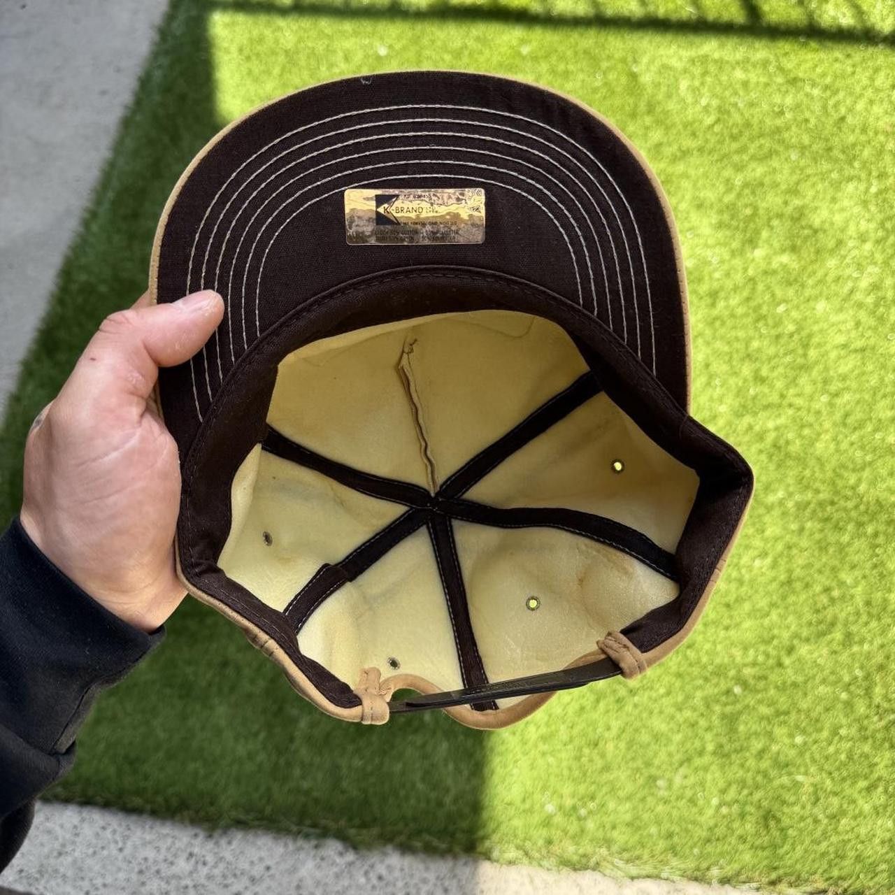 Other Hoe-Grass II Patch Cap in Tan 80s vintage trucker Size ONE SIZE - 2 Thumbnail