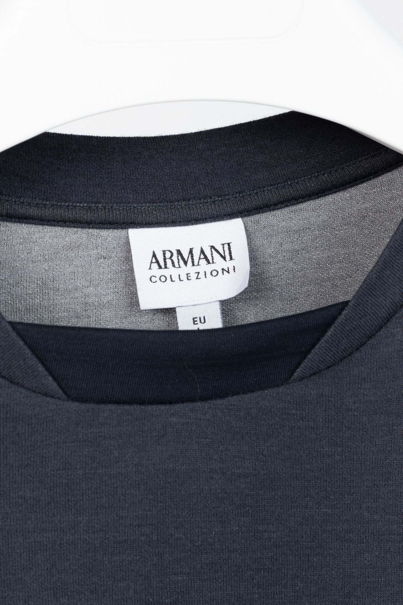 Armani Collezioni Armani Collezioni Jersey Layered-Crewneck T-Shirt Size US M / EU 48-50 / 2 - 4 Thumbnail