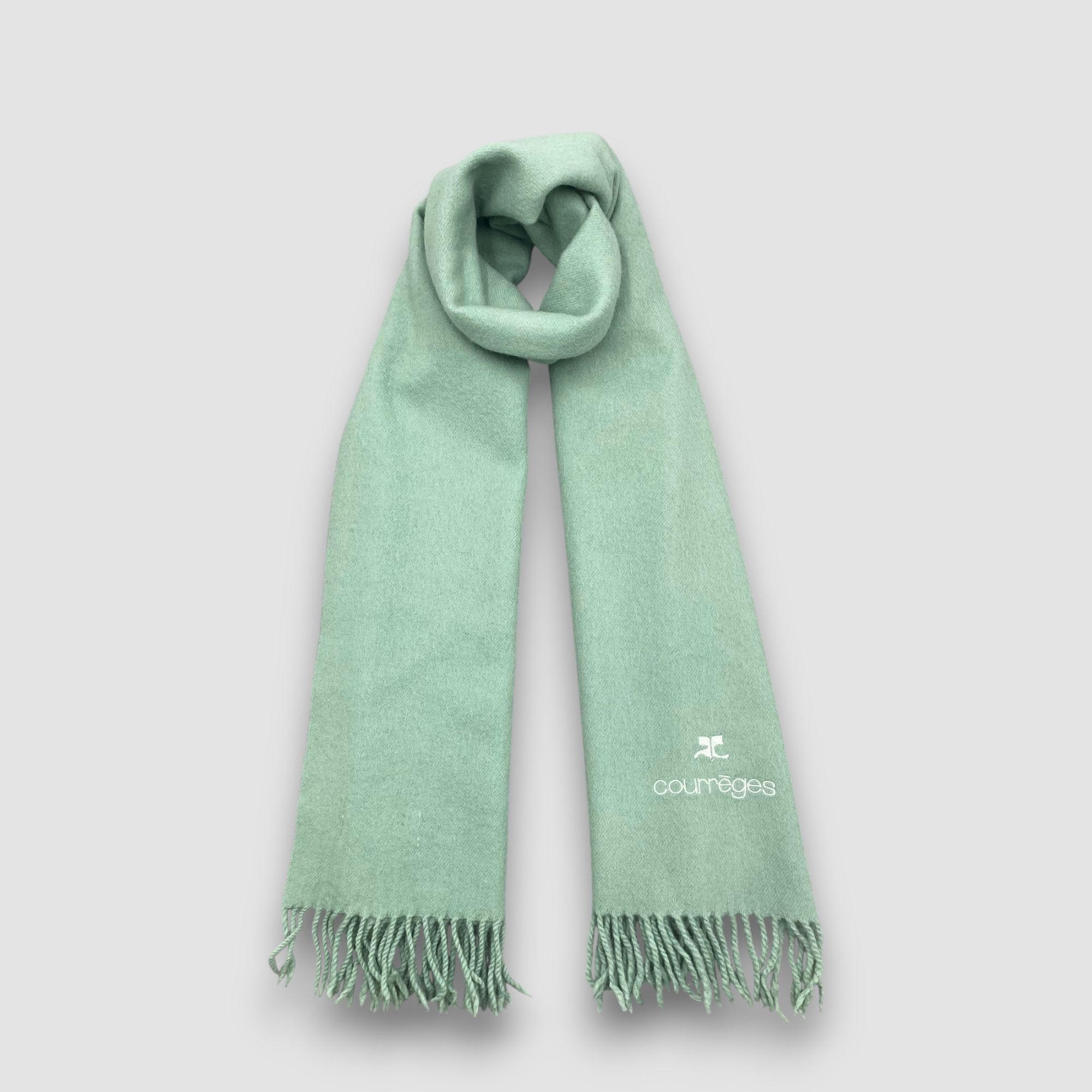 Vintage Courreges Scarf Muffler Wool Winter Scarves
