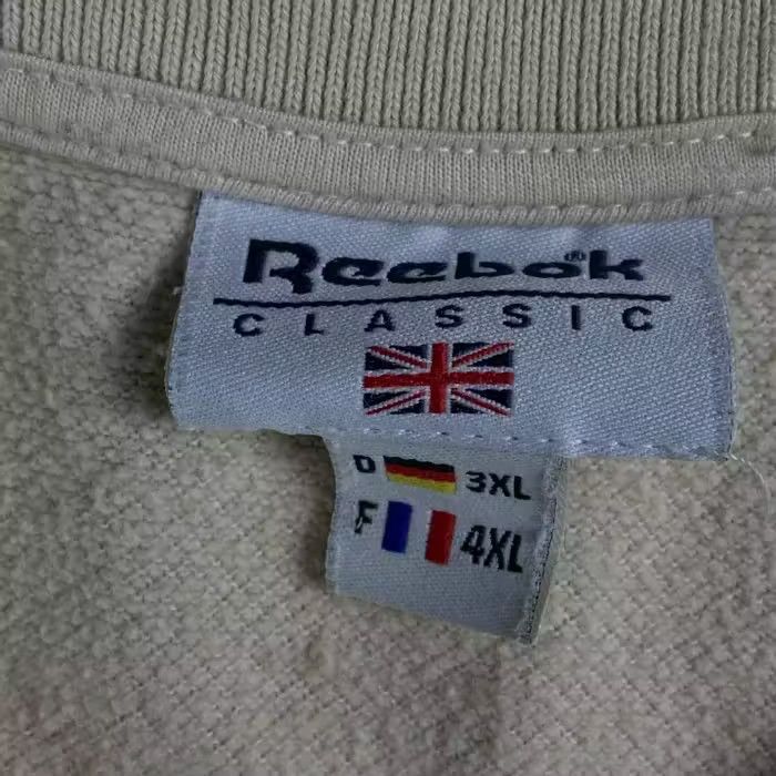 Reebok × Vintage Long Sleeve Sweatshirt Reebok Classic Vintage Size XXXL 3XL Size US XXL / EU 58 / 5 - 4 Thumbnail