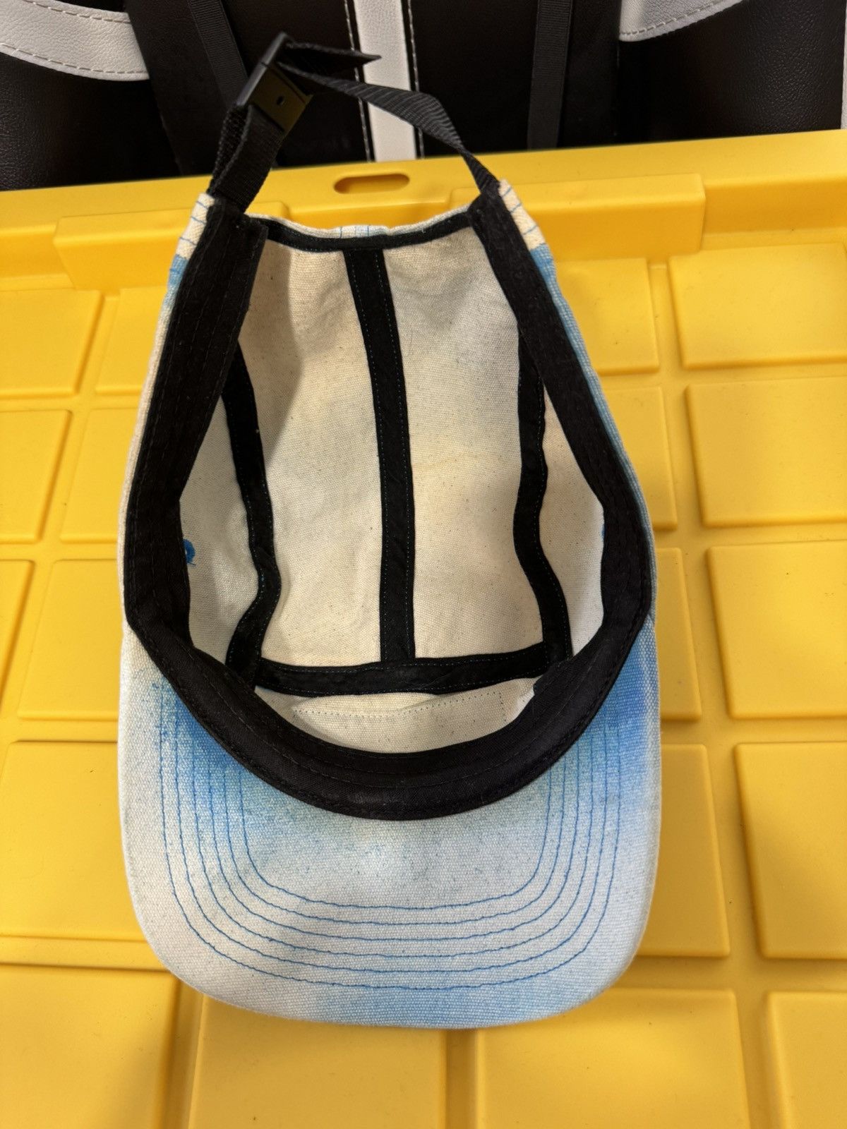 Supreme Supreme Sky Blue and White Denim Hat Size ONE SIZE - 5 Thumbnail