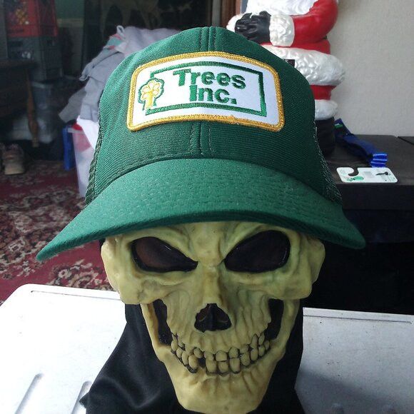 Vintage Vintage Trees Inc. Patch Snap Trucker Hat Cap Size ONE SIZE - 1 Thumbnail
