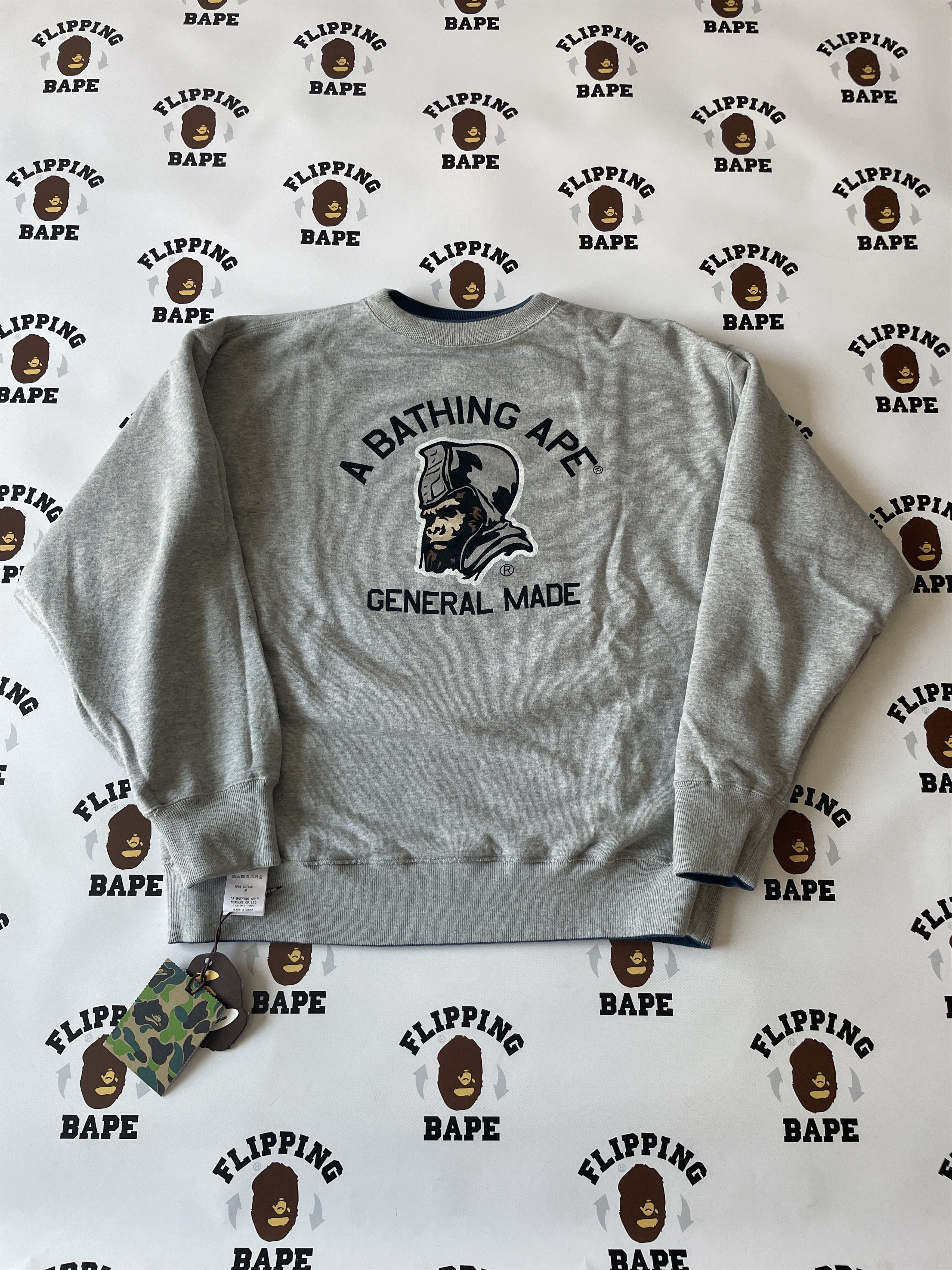 Bape BAPE X SEAN WOTHERSPOON 4WAY CREWNECK Size US M / EU 48-50 / 2 - 4 Thumbnail