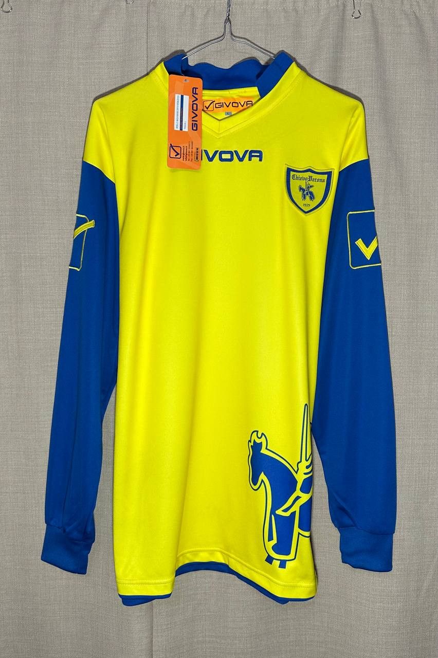 Other NWT Givova 2012/13 Chievo Verona Home Football Jersey shirt Size US L / EU 52-54 / 3 - 1 Thumbnail