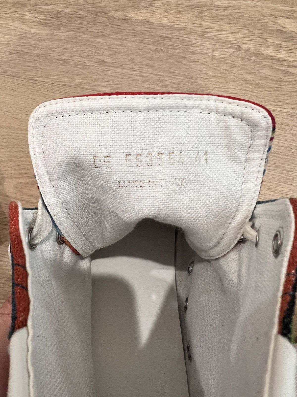 Saint Laurent Paris Multicolor Hi-Top Saint Laurent Sneakers Size US 8 / EU 41 - 3 Thumbnail